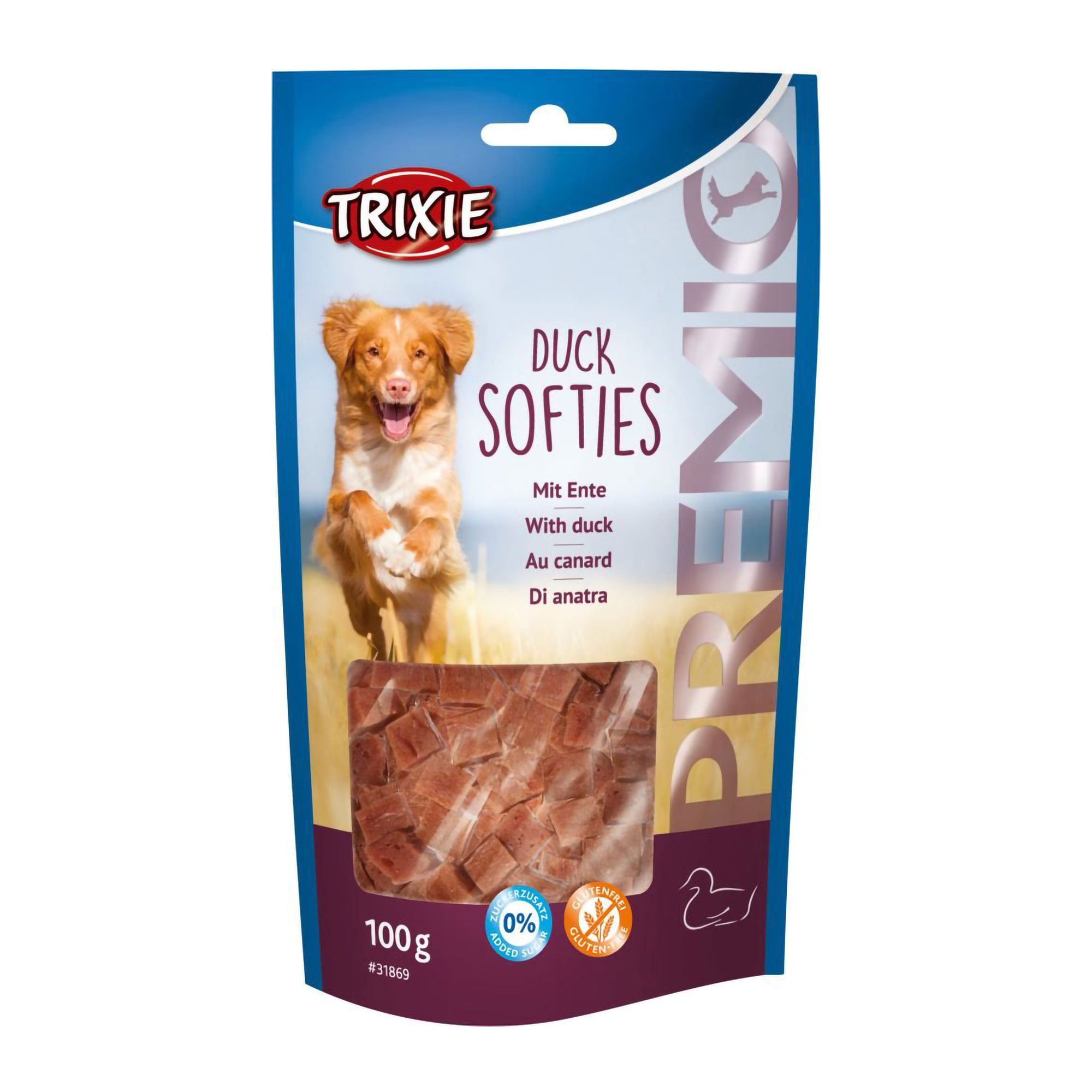 Ласощі для собак Trixie Premio Duck Softies з качкою, 100 г